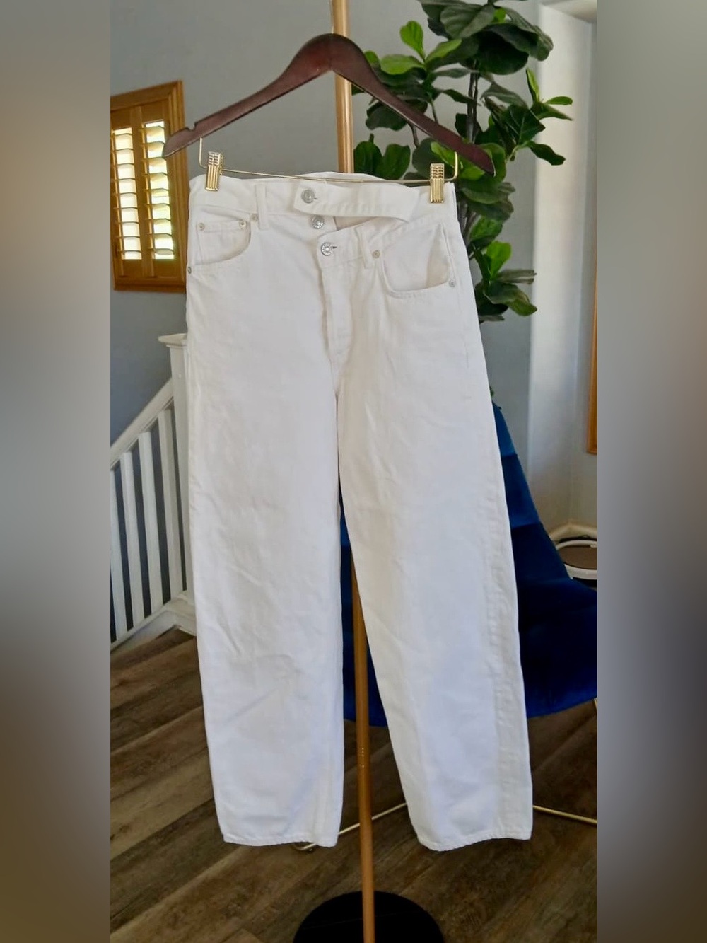 AGOLDE BROKEN WAISTBAND JEANS Women’s Size 24 - Picture 5 of 11